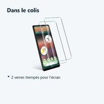 Contenu du colis – Verres Trempes X2 Pour Google Pixel 6a