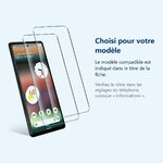 Accessoire ajusté au modèle exact – Verres Trempes X2 Pour Google Pixel 6a