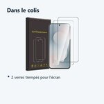 Contenu du colis – Verres Trempes X2 Pour Samsung Galaxy S25 FE