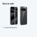 Contenu du colis – Coque Silicone Transparente Pour Google Pixel 10 Pro