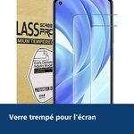 Vue de détail – Verres Trempes X2 Pour Xiaomi Mi 11 Lite 5G NE