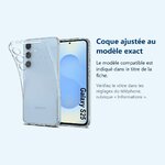 Accessoire ajusté au modèle exact – Coque Silicone Transparente Pour Samsung Galaxy S25