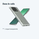 Contenu du colis – Coque Silicone Transparente Angles Renforces Pour Xiaomi 13 Pro