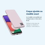 Accessoire ajusté au modèle exact – Coque Silicone Rose Pour Samsung A22 5G