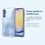 Accessoire ajusté au modèle exact – Coque Silicone Transparente Pour Samsung Galaxy A25 5G
