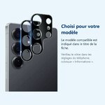 Accessoire ajusté au modèle exact – Verres Protection Camera Arriere X2 Pour Samsung Galaxy S25 Ultra