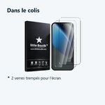 Contenu du colis – Verres Trempes X2 Pour Google Pixel 10a