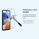 Accessoire ajusté au modèle exact – Verres Trempes X3 Pour Samsung Galaxy A14 4G / 5G