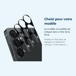Accessoire ajusté au modèle exact – Verres Protection Camera Arriere X3 Pour Samsung Galaxy S25