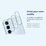 Accessoire ajusté au modèle exact – Verres Protection Camera Arriere Transparent X3 Pour Samsung Galaxy A35