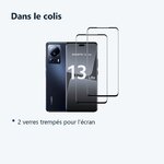Contenu du colis – Verres Trempes X2 Pour Xiaomi 13 Lite