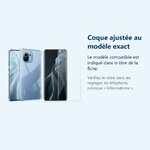 Accessoire ajusté au modèle exact – Coque Silicone Transparente Angles Renforces + Verre Trempe Pour Xiaomi Mi 11 Lite