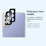 Accessoire ajusté au modèle exact – Verres Protection Camera Arriere X2 Pour Samsung Galaxy S21