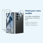 Accessoire ajusté au modèle exact – Verres Trempes et Protections Camera Arriere Transparent X2 Pour Samsung Galaxy S24 Ultra