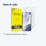 Contenu du colis – Verres Trempes X3 Pour Samsung Galaxy S24 Plus