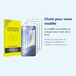 Accessoire ajusté au modèle exact – Verres Trempes X3 Pour Samsung Galaxy S24 Plus
