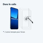 Contenu du colis – Verres Trempes X3 Pour Xiaomi 13