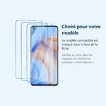 Accessoire ajusté au modèle exact – Verres Trempes X3 Pour Realme 9i 4G