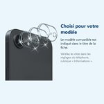 Accessoire ajusté au modèle exact – Verres Protection Camera Arriere Transparent X3 Pour iPhone 16e