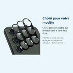 Accessoire ajusté au modèle exact – Verres Protection Camera Arriere X3 Pour Samsung Galaxy S24 Plus