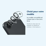 Accessoire ajusté au modèle exact – Verres Protection Camera Arriere Transparent X3 Pour iPhone 17e