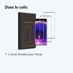Contenu du colis – Verres Trempes X2 Pour Oppo Find X5 Pro