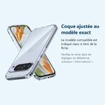 Accessoire ajusté au modèle exact – Coque Silicone Transparente Pour Google Pixel 9 Pro