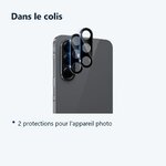 Contenu du colis – Verres Protection Camera Arriere Transparent X2 Pour Samsung Galaxy A36