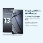 Accessoire ajusté au modèle exact – Coque Silicone Transparente Angles Renforces Pour Xiaomi 13 Lite
