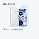 Contenu du colis – Verres Trempes X3 Pour Realme 8 5G