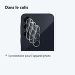 Contenu du colis – Verres Protection Camera Arriere Transparent X3 Pour Samsung Galaxy A15