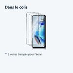 Contenu du colis – Verres Trempes X3 Pour Xiaomi Redmi Note 12 Pro