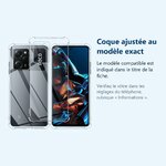 Accessoire ajusté au modèle exact – Coque Silicone Transparente Angles Renforces Pour Poco X5 Pro 5G