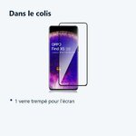 Contenu du colis – Verre Trempe Pour Oppo Find X5