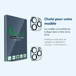Accessoire ajusté au modèle exact – Verres Protection Camera Arriere X2 Pour iPhone 13 Pro Max