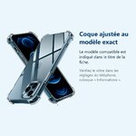 Accessoire ajusté au modèle exact – Coque Silicone Angles Renforces Pour Apple iPhone 12 Pro Max