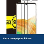 Vue de détail – Verres Trempes X3 Pour Samsung A33 5G