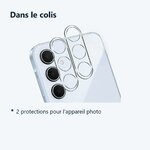 Contenu du colis – Verres Protection Camera Arriere Transparent X2 Pour Samsung Galaxy A35