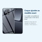 Accessoire ajusté au modèle exact – Coque Silicone Transparente Pour Xiaomi 13