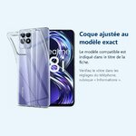 Accessoire ajusté au modèle exact – Coque Silicone Transparente Pour Realme 8i