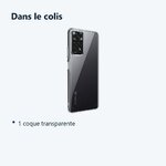 Contenu du colis – Coque Silicone Transparente Pour Xiaomi Redmi Note 11 Pro