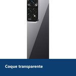 Vue de détail – Coque Silicone Transparente Pour Xiaomi Redmi Note 11 Pro