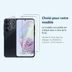 Accessoire ajusté au modèle exact – Verres Trempes et Protections Camera Arriere Transparent X2 Pour Samsung Galaxy A35