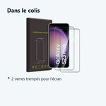 Contenu du colis – Verres Trempes X2 Pour Samsung Galaxy S23 Plus 5G