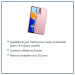 Expédition le jour même, livraison offerte, retours sous 30 jours – Coque Silicone Rose Pour Xiaomi Redmi Note 11 Pro