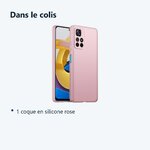 Contenu du colis – Coque Silicone Rose Pour Poco M4 Pro 5G
