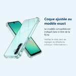 Accessoire ajusté au modèle exact – Coque Pour Samsung Galaxy A26 5G Silicone Transparente Angles Renforces