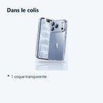 Contenu du colis – Coque Silicone Transparente Pour iPhone 18 Pro
