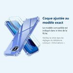 Accessoire ajusté au modèle exact – Coque Pour Google Pixel 10a Silicone Transparente Angles Renforces + 2 Verres Trempes