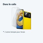 Contenu du colis – Verres Trempes X2 Pour Poco M4 Pro 5G